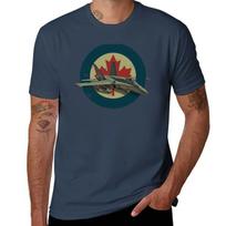 VINTAGE  Airforce Canada Rcaf Cf  TShirt Soft Stretch Short Sleeve Top M black