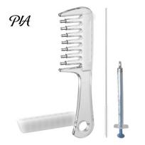 Scalp Massage Comb Hair Oil Applicator Comb, with Injecting Tube & Brush, Refillable Men Women Applicator, Leak Proof Dispenser, Massaging Root balta