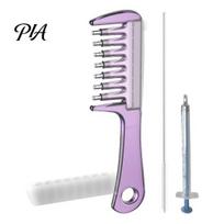 Scalp Massage Comb Hair Oil Applicator Comb, with Injecting Tube & Brush, Refillable Men Women Applicator, Leak Proof Dispenser, Massaging Root