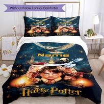 Warner Bros. Films (20) Customize your name Bedding Set Breathable Duvet Cover with Pillowcases Home Decoration Birthday Gift 135cmx200cm