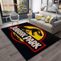 Dinozauras Animacinis Filmas Juros Periodas Vaikų Kilimas Kilimas Namams Svetainei Miegamajam Sofai Durų Kilimėlis Dekoras, Žaidimų Zonos Kilimas Neslystantis Grindų Kilimėlis 40x60cm gray