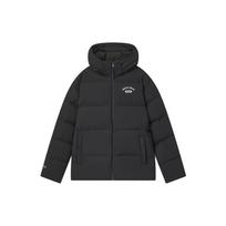FILA Letter Zip-Up Hoodie Jacket Unisex jackets Black F11U349901FBK XL black