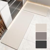 Virtuvės kilimėlis kojoms Virtuvės kilimas Dekoro kilimas virtuvei Namų virtuvės Kilimas Vonios kambario grindų kilimas Įėjimo sugeriantys kilimėliai 60*90CM, white