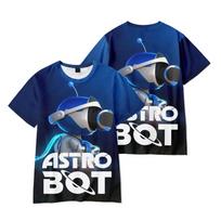 7 spalvos Astro Bot Moteriški Vyriški marškinėliai Grafiniai marškinėliai Anime marginti O formos iškirpte Negabaritiniai trumpomis rankovėmis Madingi Vyriški drabužiai Gatvės drabužiai XXS tamsiai mėlyna spalva
