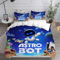 ASTRO BOT Patalynės komplektai Lovos užtiesalas Antklodė Antklodės užvalkalas Pagalvės užvalkalas 2-3 dalių komplektai Vaikų Suaugusiųjų Miegamojo Dekoravimas Vaikų Dovanos EU Single 135x200cm white