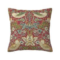 William Morris Meno pagalvių užvalkalai sofai Gėlių tekstilės raštas Prabangus pagalvės užvalkalas Automobilio pagalvės užvalkalas 30x30cm 12x12in