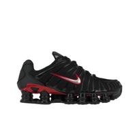 Nike Shox TL Juodi Universiteto Raudoni Unisex Sportbačiai Metalinis Sidabras CN0151-003 44 black