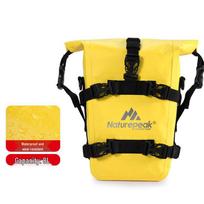 Neperšlampama daugiafunkcinė šoninė motociklo krepšio ir kuprinės rinkinys 8L (IPX-7 Waterproof) geltona