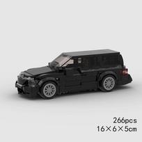 MOC Visureigis Automobilis Statybinės kaladėlės Pikapas Kaladėlės Visureigis Džipas SUV Humvee Greičio lenktynės Miestas Kelionė Visureigis Techninė transporto priemonė