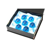 7 vnt / rinkinys Dragon Ball Z 7 Stars Crystal Ball Dragonball 4,3 cm dėžutė mėlyna