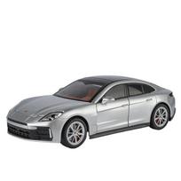 1/24 Porsche Panamera Coupe 2025 Lydinio Automobilio Modelis Metalinis Sportinis Transporto priemonės Modelis Simuliacinis Garsas ir Šviesa Vaikų Žaislas Dovana sidabras