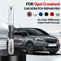 Automobilio dažų taisymo pieštukas Opel Crossland dažų įbrėžimų taisymo priedams Juoda Raudona Balta Sidabrinė Oranžinė Pilka Mėlyna