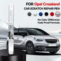 Automobilio dažų taisymo pieštukas Opel Crossland dažų įbrėžimų taisymo priedams Juoda Raudona Balta Sidabrinė Oranžinė Pilka Mėlyna black