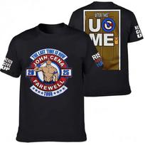 John Cena Wrestling Vyriškas Marškinėliai Vasaros Lauko Sportas Fitnesas Vasaros Vyriškas Y2K Prabangios Kokybės Per didelis Marškinėliai 2XL brown