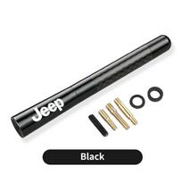 Puodelių laikikliai Anglies Pluošto Automobilio Radijo Antenos Signalo Imtuvas Priedai Jeep Renegade Grand Cherokee Compass Patriot Wrangler smėlis