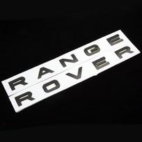 3D ABS raidės su logotipu Automobilio variklio dangčio ženklelis Lipdukas ant variklio dangčio Range Rover emblemai L320 L322 L405 L494 Vouge Discovery Evoque Aksesuarai matinė juoda spalva