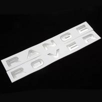 3D ABS raidės su logotipu Automobilio variklio dangčio ženklelis Lipdukas ant variklio dangčio Range Rover emblemai L320 L322 L405 L494 Vouge Discovery Evoque Aksesuarai white