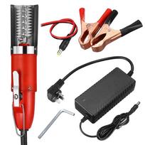 120W Waterproof Scraper Clean Easy Scale for Fish Stripper Remover Cleaner Tool Electric Fish Scaling Machine Scalers raudona