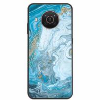 Dėl Nokia X20 X10 dėklo Madingas minkštas TPU silikoninis telefono dėklas Nokia G50 X100 5G galiniam dangteliui Funda Coque NokiaX20 X 10 G50 5G Nokia X20 gray