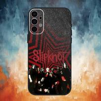 S-Slipknot grupės telefono dėklas, skirtas Samsung S25, S24, S21, S22, S23, S30, Ultra, S20, Plus, Fe, Lite, 5G, Juodas dangtelis Samsung S235G black