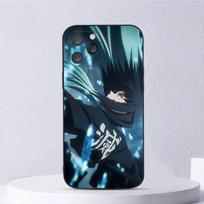 Anime Muichiro Tokito telefono dėklas iPhone 15,14,13,12,11,Plus,Pro Max,XS,X,XR,SE,Mini,8,7, minkšto silikono, juodas dangtelis iPhone13mini