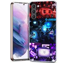 Skibidi Toilet Phone Case for Samsung A54 A14 A24 A34 A17 A37 A57 A55 A35 A25 A15 A13 A23 A33 A53 A07 A05S A04S A03 A73 Galaxy N Samsung Note 10 Lite gray