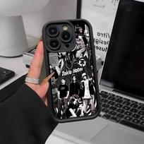 Roko Tokio Hotel Grupės Telefono dėklas IPhone 16 Plus 15 11 14 12 13 17 Pro Max Atsparus smūgiams Minkštas dėklas iPhone 17pro max white