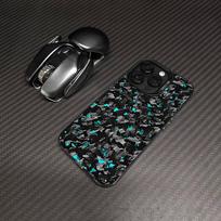 Kaltas C-Carbon Fundas telefono dėklas, skirtas iPhone 16 15 14 13 12 11 Pro Max 17 Plus, spalvingas dangtelis iPhone 16