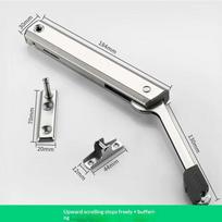 Cold Rolled Steel Kitchen Cabinet Hydraulic Hinge Heavy Duty Adjustable Door Support Soft Close Lift Up Randomly Stop