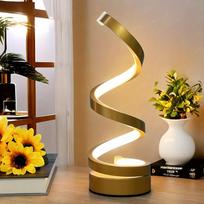 1PC Modern Simple Desk Lamp Bedroom Bedside Desk Creative Art Decorative Desk Lamp brown