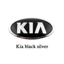Automobilio priekinio variklio dangčio emblema, galinės bagažinės lipdukas-ženklelis, skirtas KIA sportage ceed sorento cerato optima picanto rio soul k3 k5 stonic, tinkantis 130x 65mm