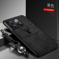 For Xiaomi Mi 15T Pro Case Soft Silicone+Hard fabric Deer Protective Back Cover Case for Xiaomi Mi 15T 14T Pro Phone Shell Xiaomi 14 juoda