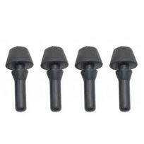 4Pcs Armrest Rubber Buffer Cushion Pad, Center Console Storage Box Bumper for Toyota RAV4 Avensis T250 Camry XV20 XV40 4pcs