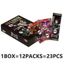 Oficialus Kimetsu no Yaiba 7 tomas Tanjiro Nezuko TCG Prekybos Kortelės Booster Dėžutė Autentiška Anime Kolekcionuojamų Daiktų Gerbėjų Dovanos