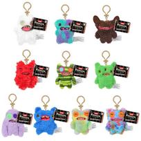 Originalūs Fuggler Juokingi Baisūs Monstrų Pliušiniai Žaislai Pakabukai Kawaii Dantų Monstrai Fugguler Mielos Pliušinės Lėlės Dekoravimo Aksesuarai black