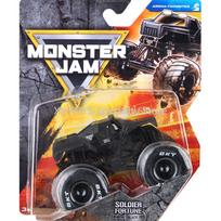Monster Jam Monster Truck 1:64 Mastelio Metalinis Transporto priemonė Sparkle Smash Thunderroarus Monster Truck Berniukams Visureigių Lenktynės Kolekcionuojamas yellow