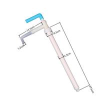 1Pcs Manual Liquid Transfer Pump Oil Well Press Pump Head Pipe for Oil Drum Portable Manual Pump for DIY and Workshop Tasks white