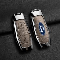 Odinis automobilio išmaniojo pultelio dėklas-apsauga Ford Focus 3 4 ST Mondeo 5 MK5 Mustang F-150 Explorer Edge Fiesta Kuga MK3 black