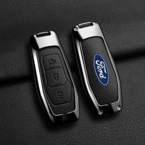 Odinis automobilio išmaniojo pultelio dėklas-apsauga Ford Focus 3 4 ST Mondeo 5 MK5 Mustang F-150 Explorer Edge Fiesta Kuga MK3 black