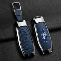 Odinis automobilio išmaniojo pultelio dėklas-apsauga Ford Focus 3 4 ST Mondeo 5 MK5 Mustang F-150 Explorer Edge Fiesta Kuga MK3 black