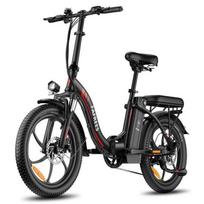 FAFREES F20 - 20  Foldable Electric Bike - 250W Motor - Removable 36V/18Ah 648Wh Battery - 90km Range - Shimano 7 Speeds, Black