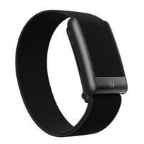 Nauja versija, tinkama Whoop 5.0 LIFE/PEAK, greitai džiūstanti, nailoninė, elastinė keičiama riešo juosta MG su U formos metaliniu rėmeliu For WHOOP 5.0 black