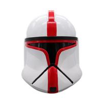 Šturmo kareivis Darth Vader kaukė Mandalorian Star Wars galvos apdangalas Helovino rekvizitas Suaugusiems Vaikams Cosplay šalmas Clone soldier (Red adult) black