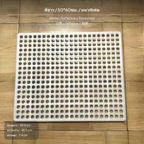 Large Plastic Rabbit Cage Mat, AntiBite Litter Grid Pad, Pet Floor Board 50*50cm White 50*60cm White