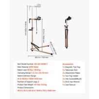 SucceBuy Bike Repair Stand 66/85/88/110lb Heavy-duty Bicycle Work Stand Foldable Bicycle Maintenance Rack for Mountain&Road Bike