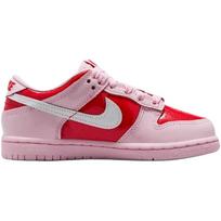 Nike Dunk Low viršutiniai vaikiški riedlenčių batai Rožiniai vaikiški IQ0220-663 33.5 red