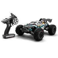 RC Car 2.4Ghz 70KM/H Didelio greičio 1/16 Off Road RC Trucks Brushless Motor LED Light 4WD transporto priemonė 1 battery žalia