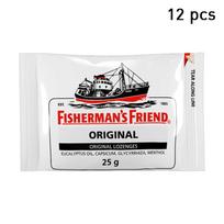 Fisherman's Friend pastilės, originalios, originalios pastilės, eukalipto aliejus, paprika, gliciriza, mentolis, 25 g. x 6 /12 / 24 vnt 25 g. x 12 pcs