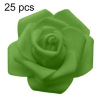 25/50/100 vnt Dirbtinio PE putplasčio rožių gėlės „Pasidaryk pats“ vestuvių namų kambario dekoras 25Pcs*