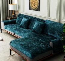 Šilkiniai Velvet odiniai sofos užvalkalai šiltas rankšluostis sofos užvalkalas pilnas uždengimas universalus žieminis pliušinis neslystantis sofos užvalkalas 80x120cm 1pcs